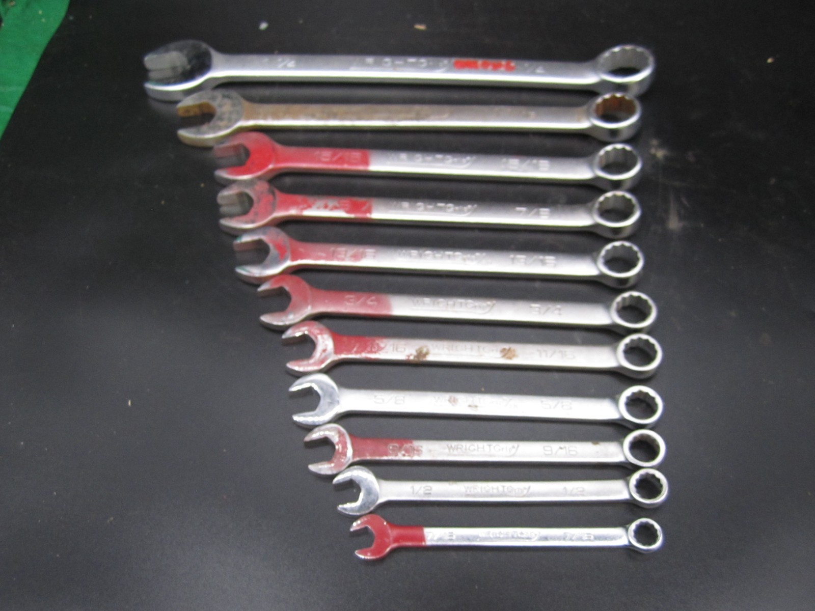 Wright Tool WRIGHTGRIP Combination Wrench Set satin finish gallery