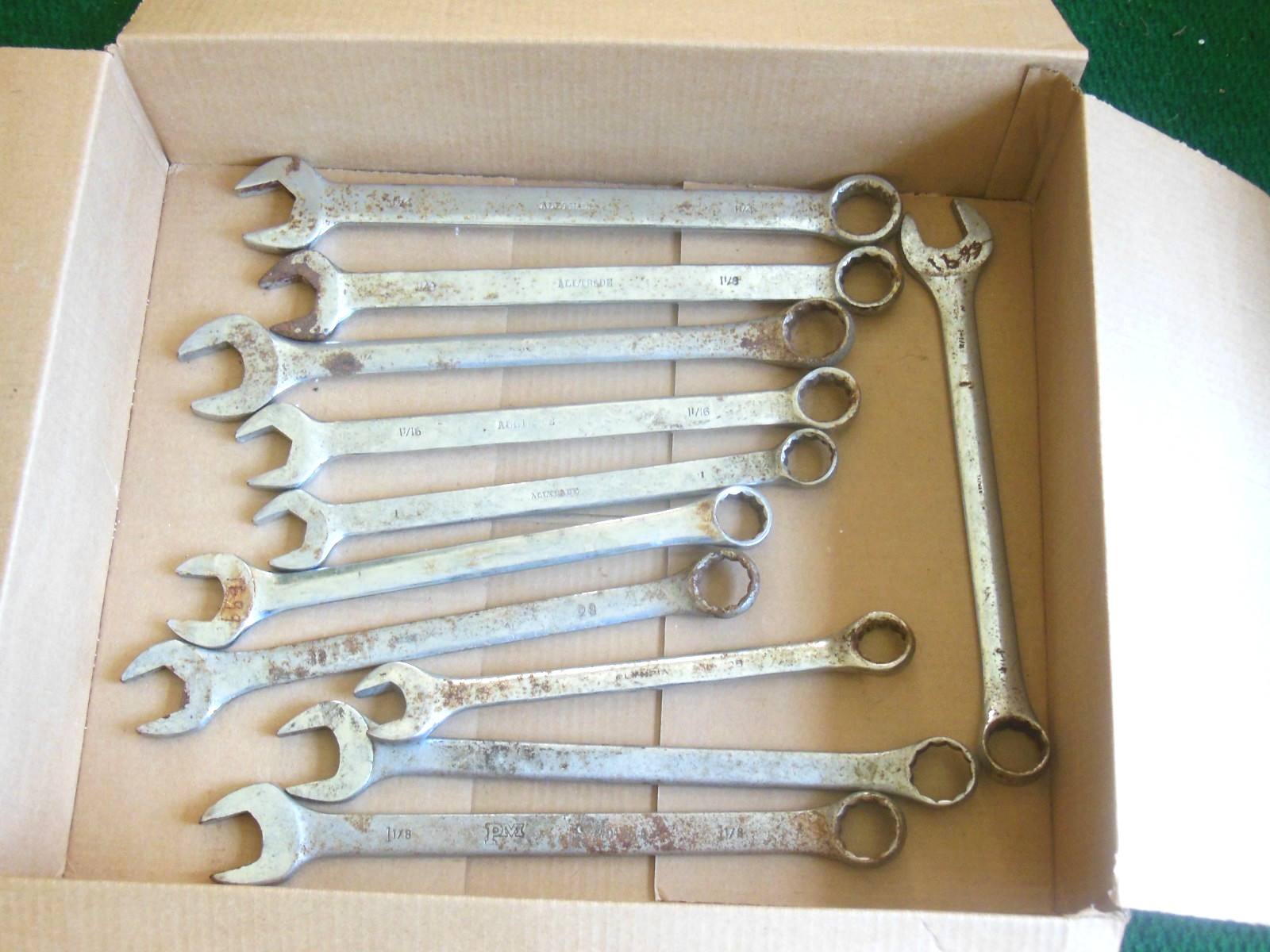 Set 11 XL Extra Large Combination Wrenches Tools gallery