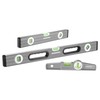WORKPRO 3Piece Spirit Level Set 16" 24"(Non-magnetic) 9"(Magnetic) Torpedo Level gallery