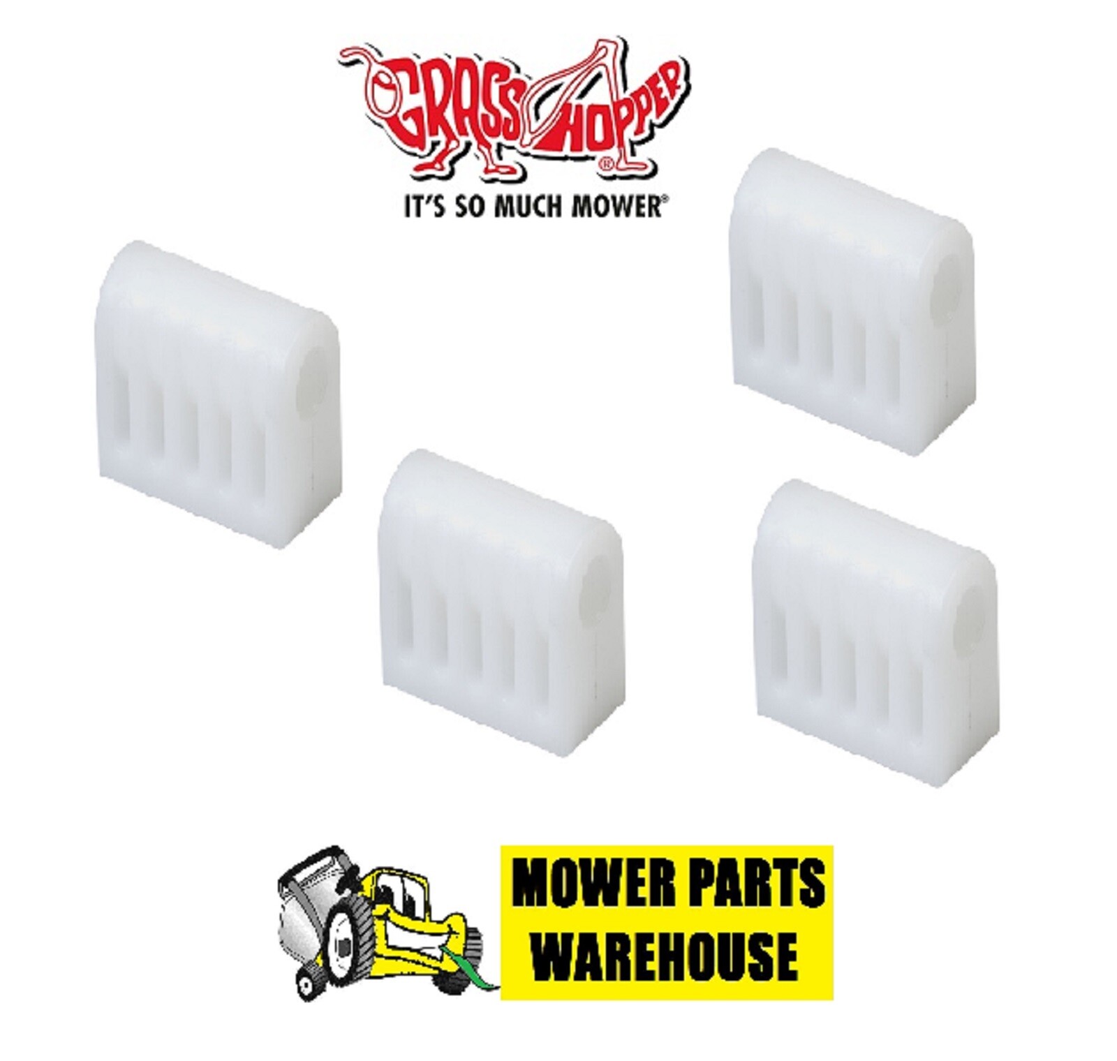 4 NEW REPL GRASSHOPPER DECK MOUNT BUSHINGS 282575 ZERO TURN MOWERS gallery