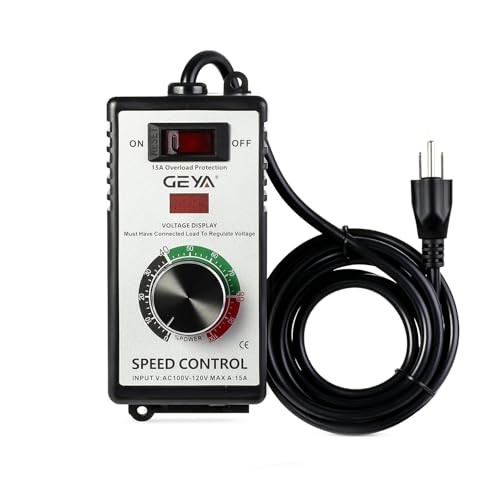 100V-120V 15A AC Motor Speed Controller with Overload Protection, Variable gallery