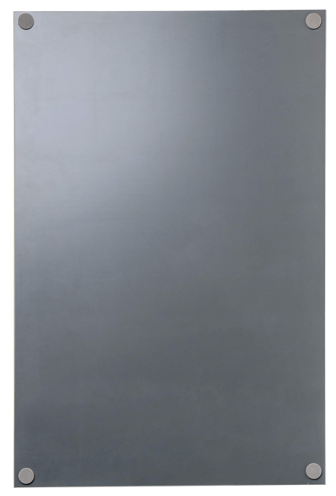 Red Co. 12" x 18" Large Decorative Frameless Beveled Edge 18"L x 12"W, Silver gallery