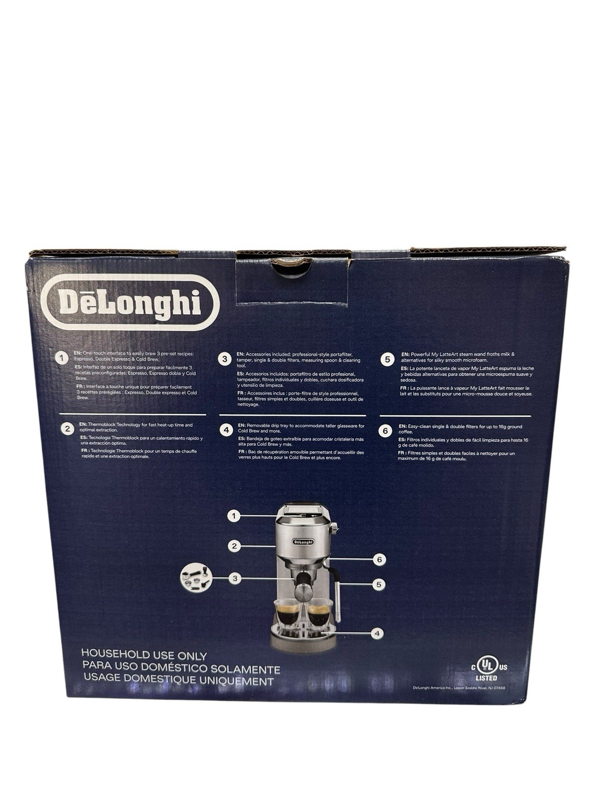 DeLonghi EC890m - Dedica Duo Compact Espresso Machine - Cold Brew Coffee Maker gallery