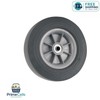 10-Inch Flat Proof Replacement Wheel - 300 lb Capacity for Wagons & Carts gallery