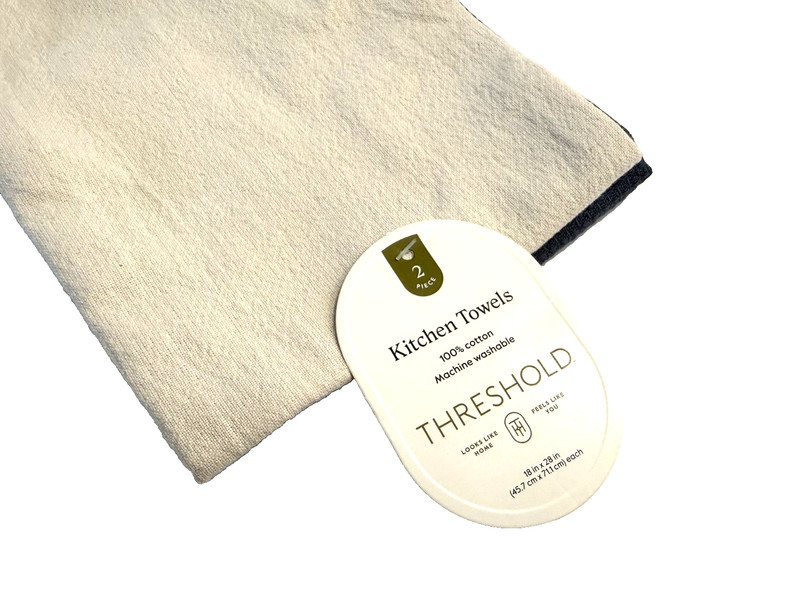 Threshold designed with Studio McGee Cotton Woven Kitchen Towels 18” x 28” 2 Pk gallery