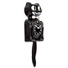 BLACK KITTY CAT CLOCK (3/4 Size) 12.75" Free Battery MADE IN USA Kit-Cat Klock gallery