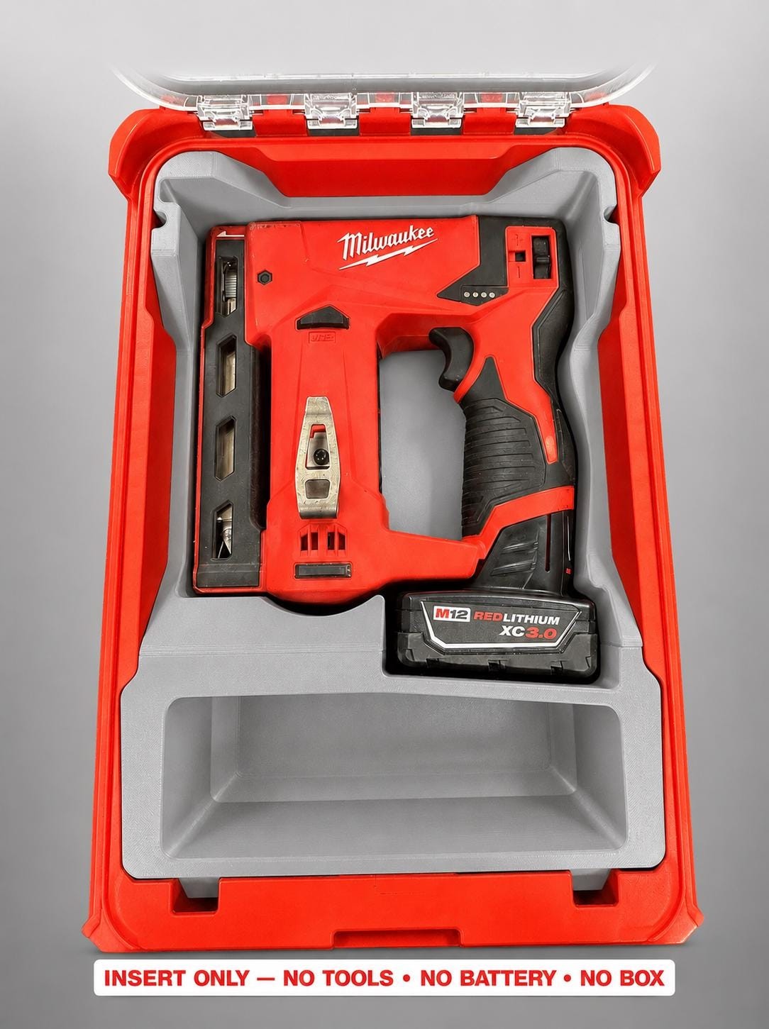 Milwaukee Packout Insert for M12 12V Cordless 3/8 in. Crown Stapler gallery
