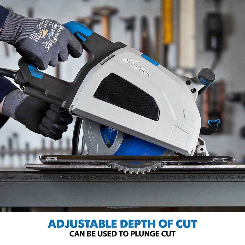 Evolution S210CCS: Metal Cutting Circular Saw with 8-1/4 In. Mild Steel Cutting gallery