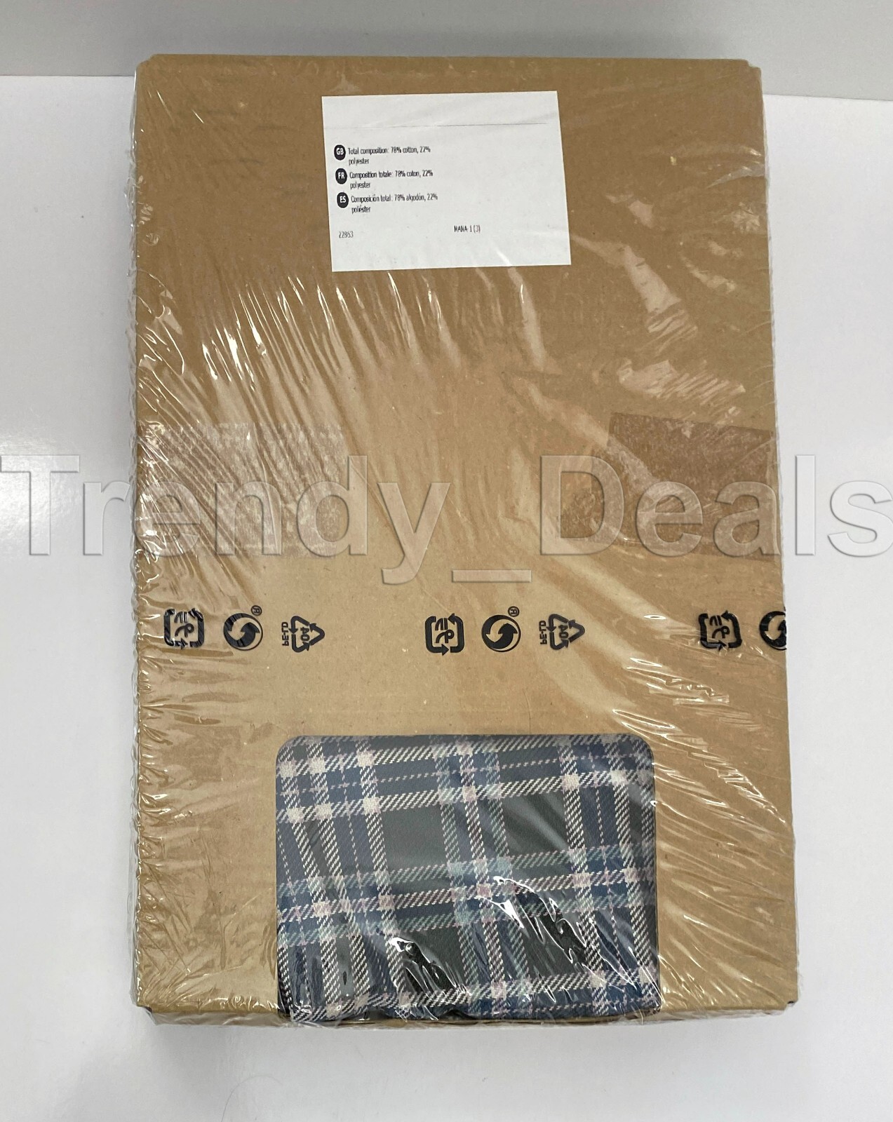 Ikea STOCKSUND Bench Ottoman Cover Segersta Multicolor Plaid 504.154.84 - NEW gallery