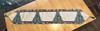 Christmas Tree Tapestry Table Runner 12.5” x 67” Tassels Holiday gallery