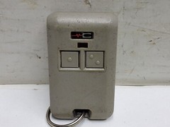 Multi code two button garage door and gate remote opener mini 2X 216475D