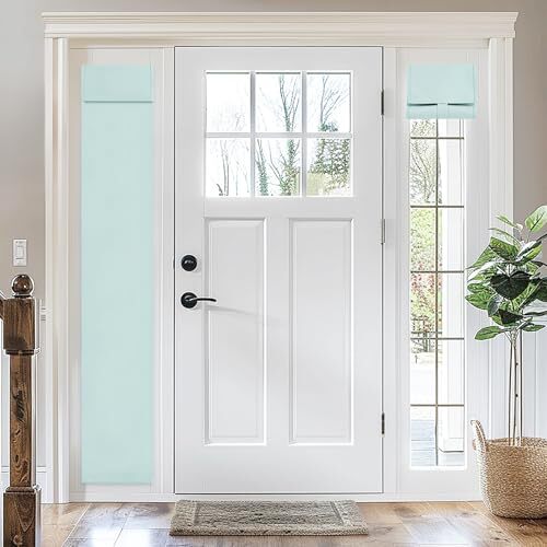 Sightlight French Door Curtains, Privacy Door Curtains for 12 x 70 | 1P Aqua gallery