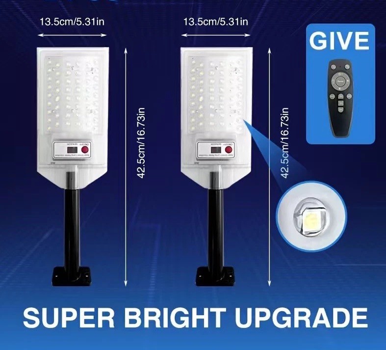 Outdoor Solar Street Light Motion Sensor Lamp Commercial Dusk To Dawn Road Lamp gallery