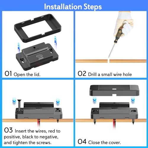 72W 12V USB Outlet Panel Wall Mount, 36W USB C and Dual QC 3.0 18W 1 PACK 3 USB gallery