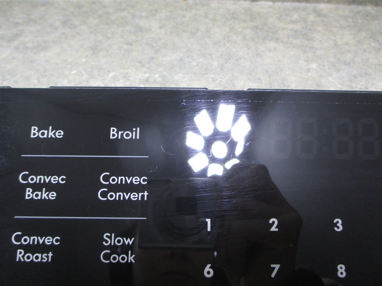 KENMORE RANGE CONTROL BOARD SCRATCHES/CRACKED TAB PART # 316650010 gallery