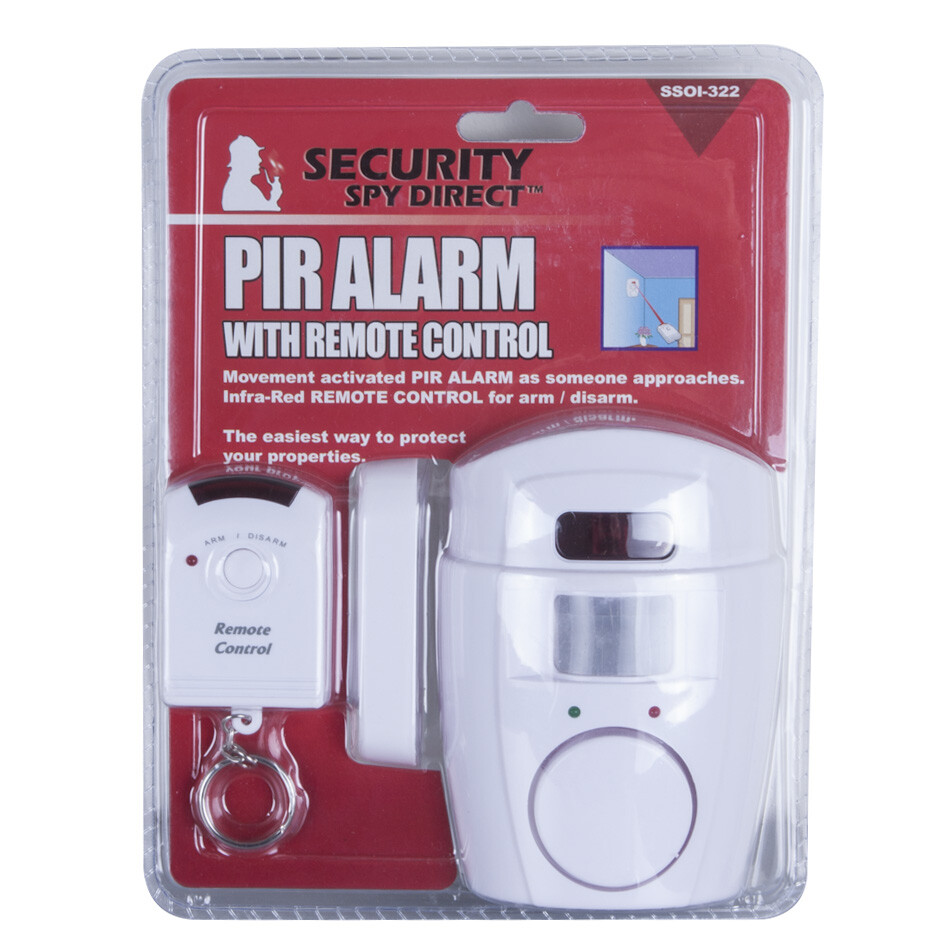 PIR Motion Sensor Detector Alarm with Remote Control For Home Store Business gallery