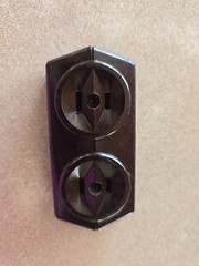 Leviton 15A 125V Surface Brown Commercial/Residential Outlet