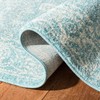 Evoke Collection Accent Rug - 2'2" x 4', Light Blue & Ivory, Shabby Chic Dist... gallery