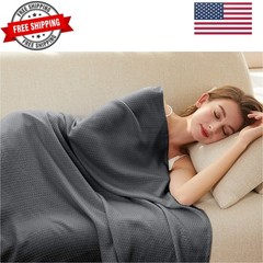 Cooling Blanket, 100% Rayon Derived from Bamboo, Cool Summer Blanket for Hot …