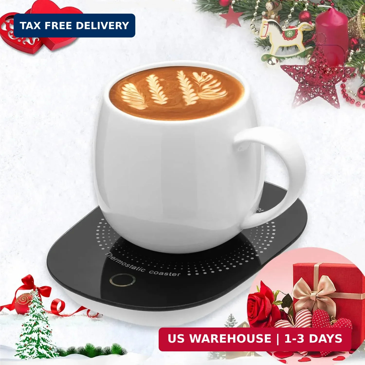 Coffee Mug Warmer for Desk with Auto Shut Off, Coffee Cup Warmer for Desk Office gallery