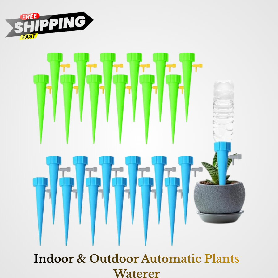 24PCS Self Watering Spikes, Indoor & Outdoor Automatic Plants Waterer, Pl gallery