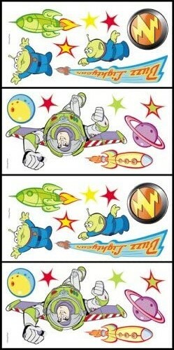Toy Story Buzz Lightyear Self Stick Wall Decals 4 Sheets Room Decor Disney Home gallery