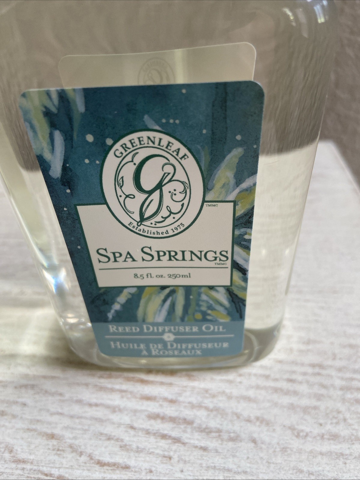 Greenleaf Reed Diffuser Oil Refill - Sea Springs 8.5 Fl oz NEW gallery