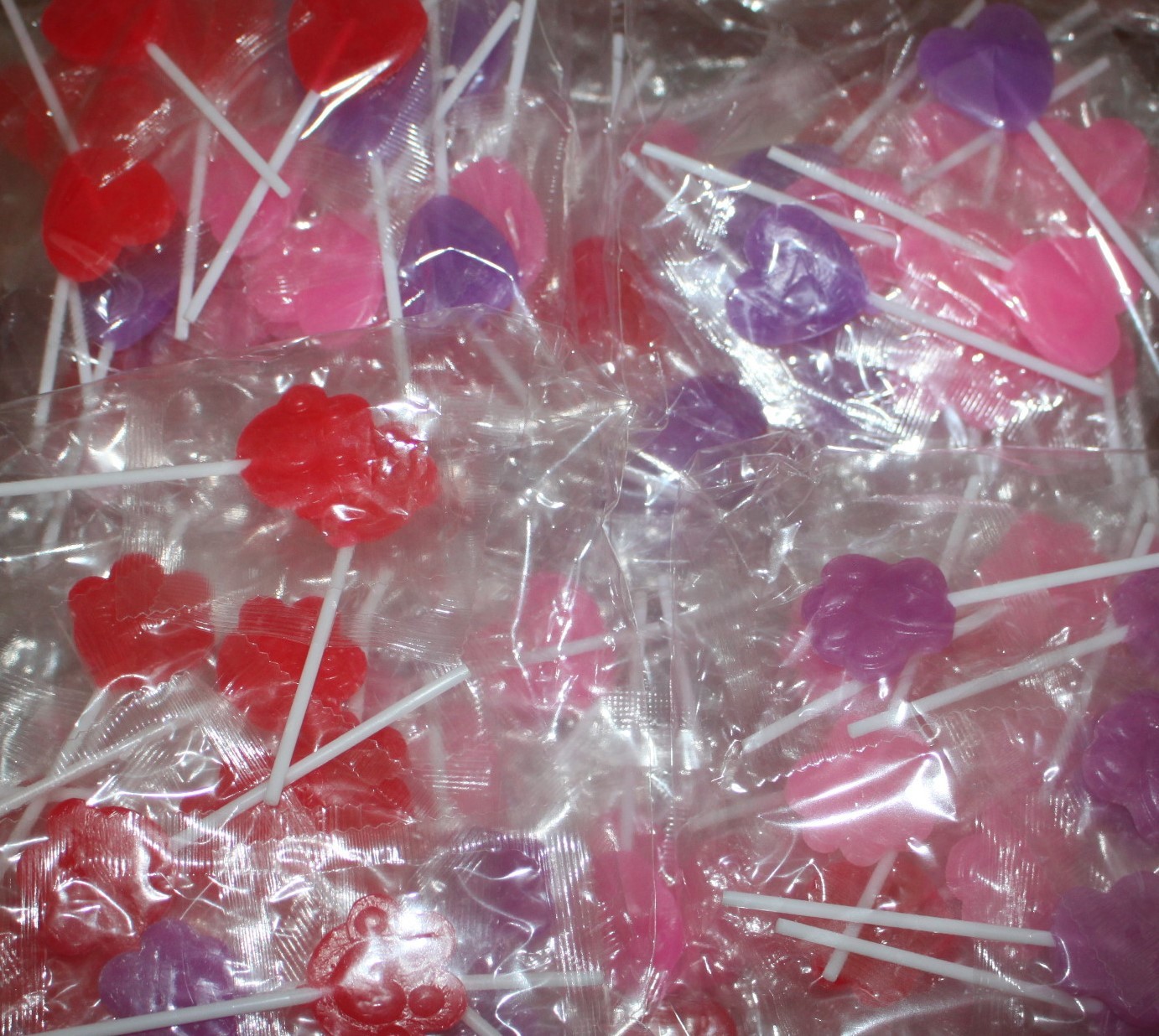 Lollipops Bulk Candy Lot Cherry - Strawberry - Raspberry Choose 2 - 8 pounds gallery