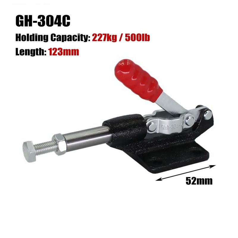 227kg-680kg Push Pull Type-Toggle Clamp Quick Release-Fixed Clamping 304C-305E gallery