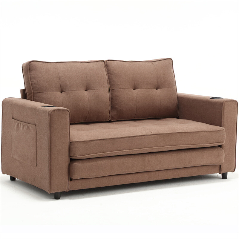 3-in-1 Fold Sofa Convertible Futon Pull Out Sofa Bed Sleeper Chair Loveseat gallery