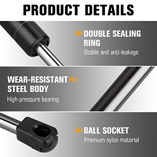 Rear Trunk Lift Support Shocks for Dodge Challenger 2008-2018 Gas Spring Strut gallery