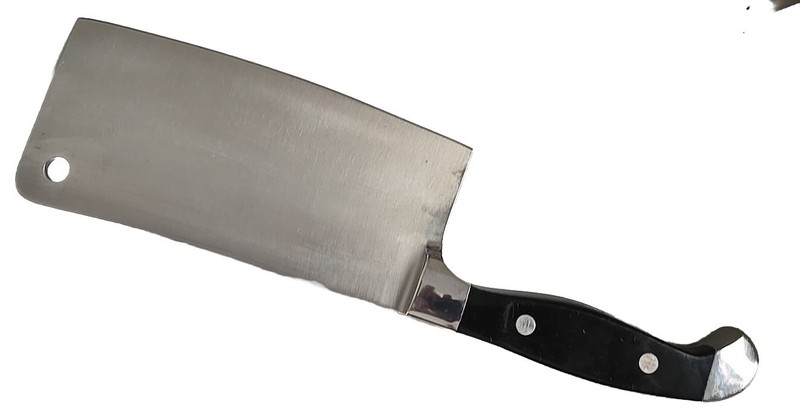 BergHOFF Hackmesser X30Cr14 17cm 7" Rostrfrei Cleaver Knife heavy handle sharp gallery