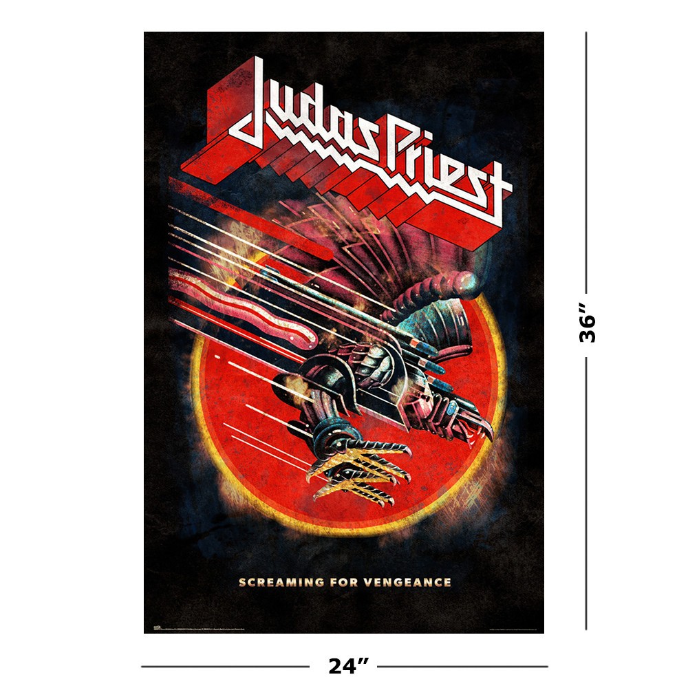 Judas Priest - Music Poster Set (Screaming For Vengeance & Painkiller - Covers) gallery