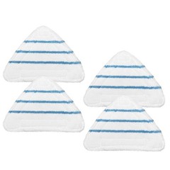 4 Pack Reusable Mop Pads Compatible with True & Tidy STM-500, STM-700 Steam M…
