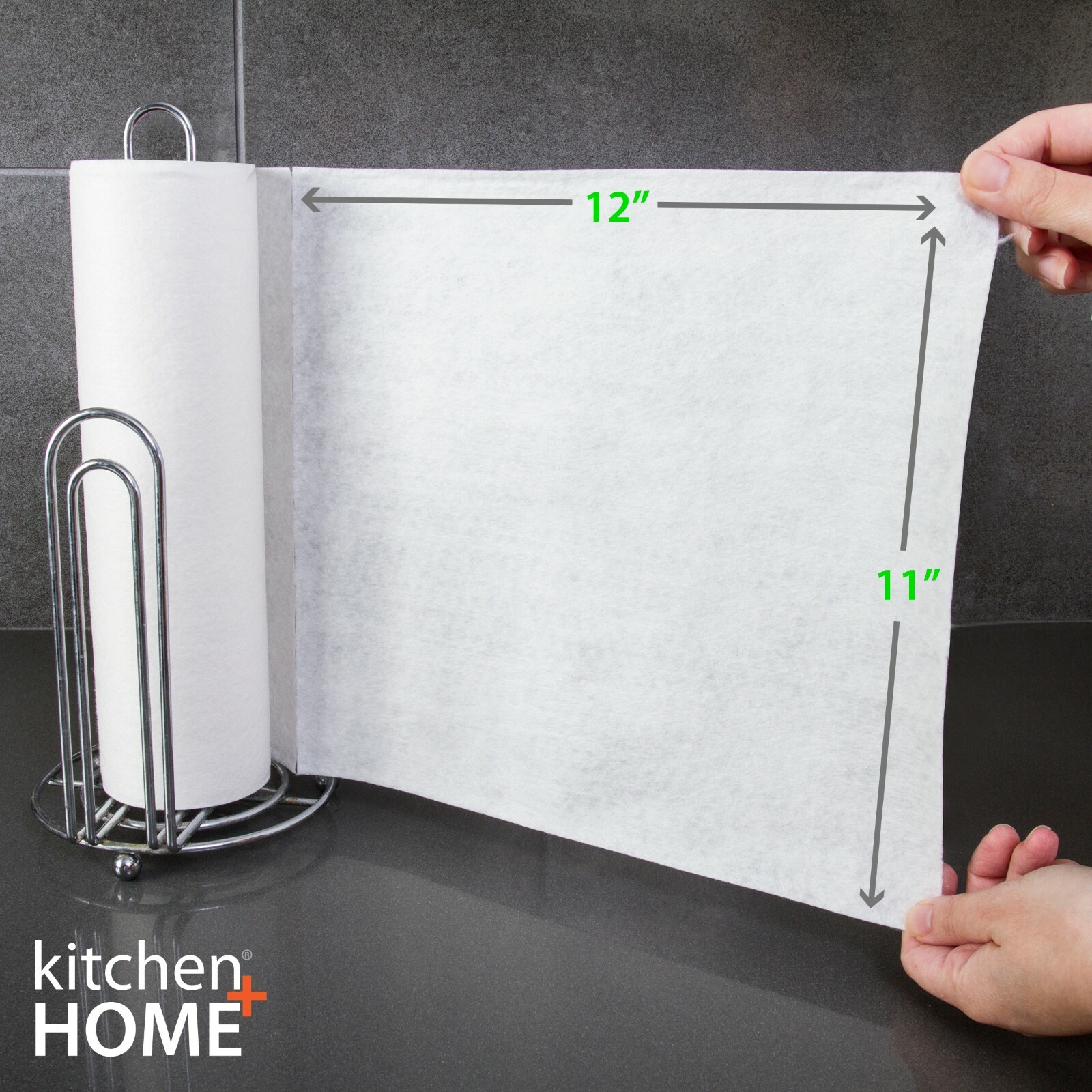 Kitchen + Home Bamboo Paper Towels – Heavy Duty Washable Reusable Rayon Towels gallery