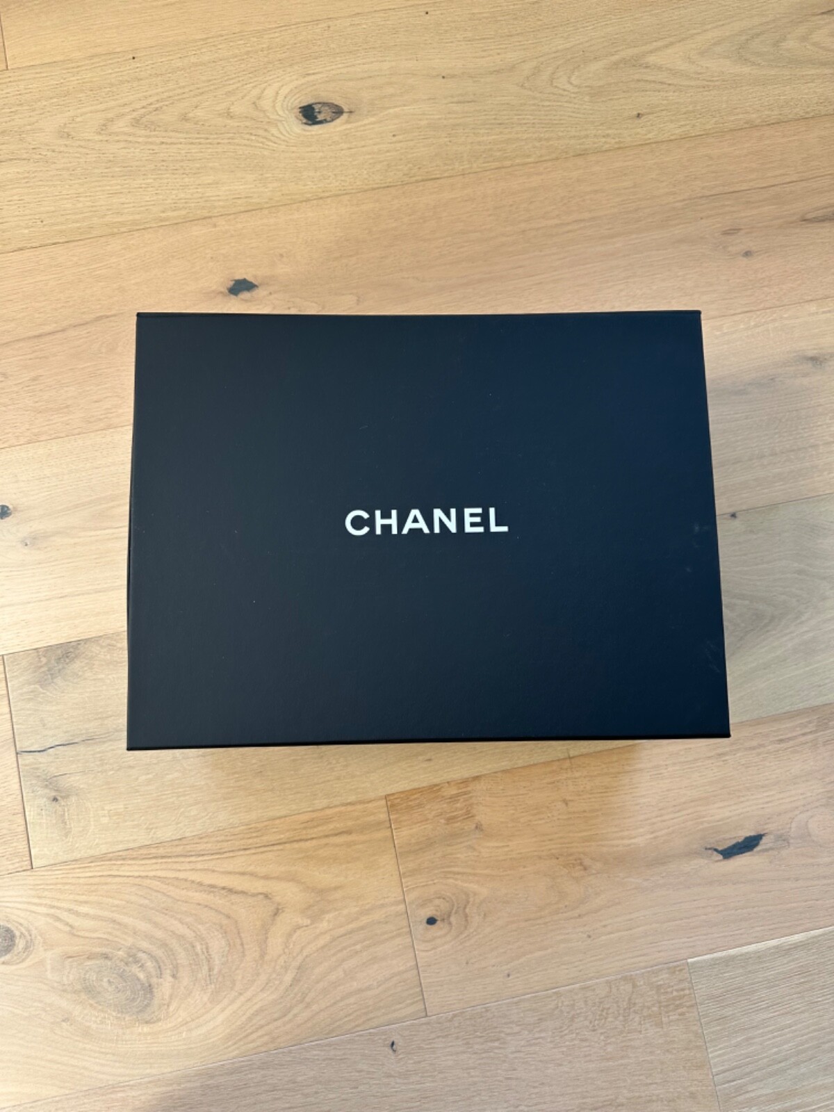 New Auth Chanel Black Magnetic Gift Box Jumbo Classic Flap Bag E9283E gallery