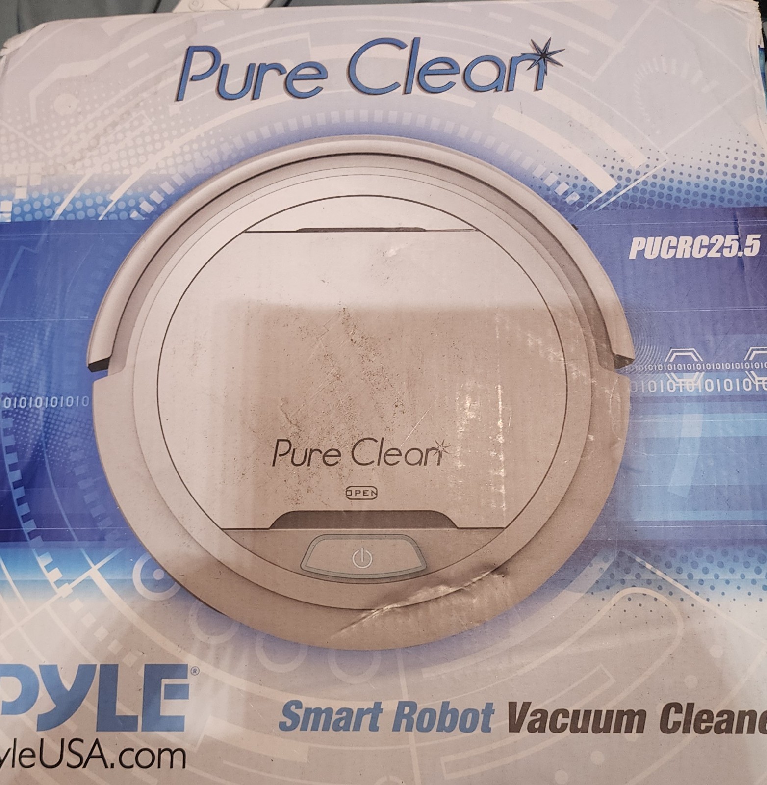 Pyle Pure Clean Automatic Smart Robot Vacuum PUCRC25.5 WHITE gallery