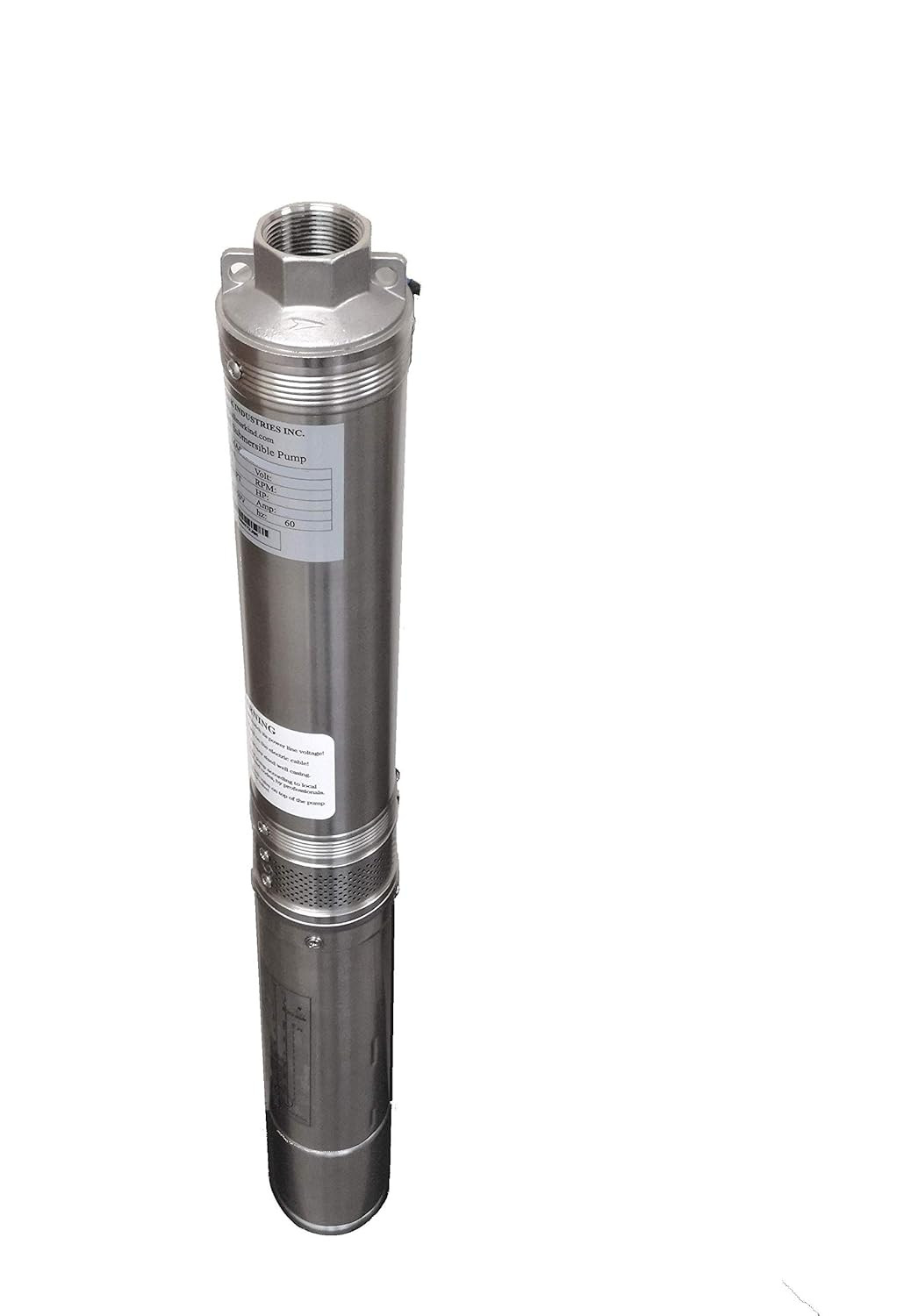 Hallmark Industries MA0459X-14 Deep Well Pump, 3" (3.3" Max), 3/4 HP, 115V/60Hz/ gallery