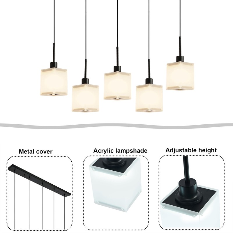 Ceiling Mounted Light, Ceiling Light, 5-light Ceiling Lamp Fixture, Home Decor gallery
