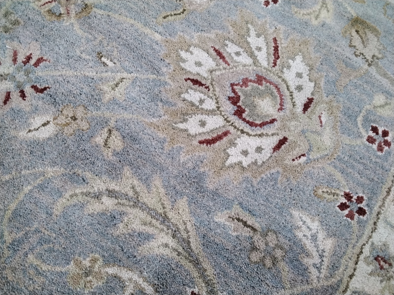 GREY BLUE / BEIGE 11' X 15' Back Stain Rug, Reduced Price 1172736463 AT822A-1115 gallery