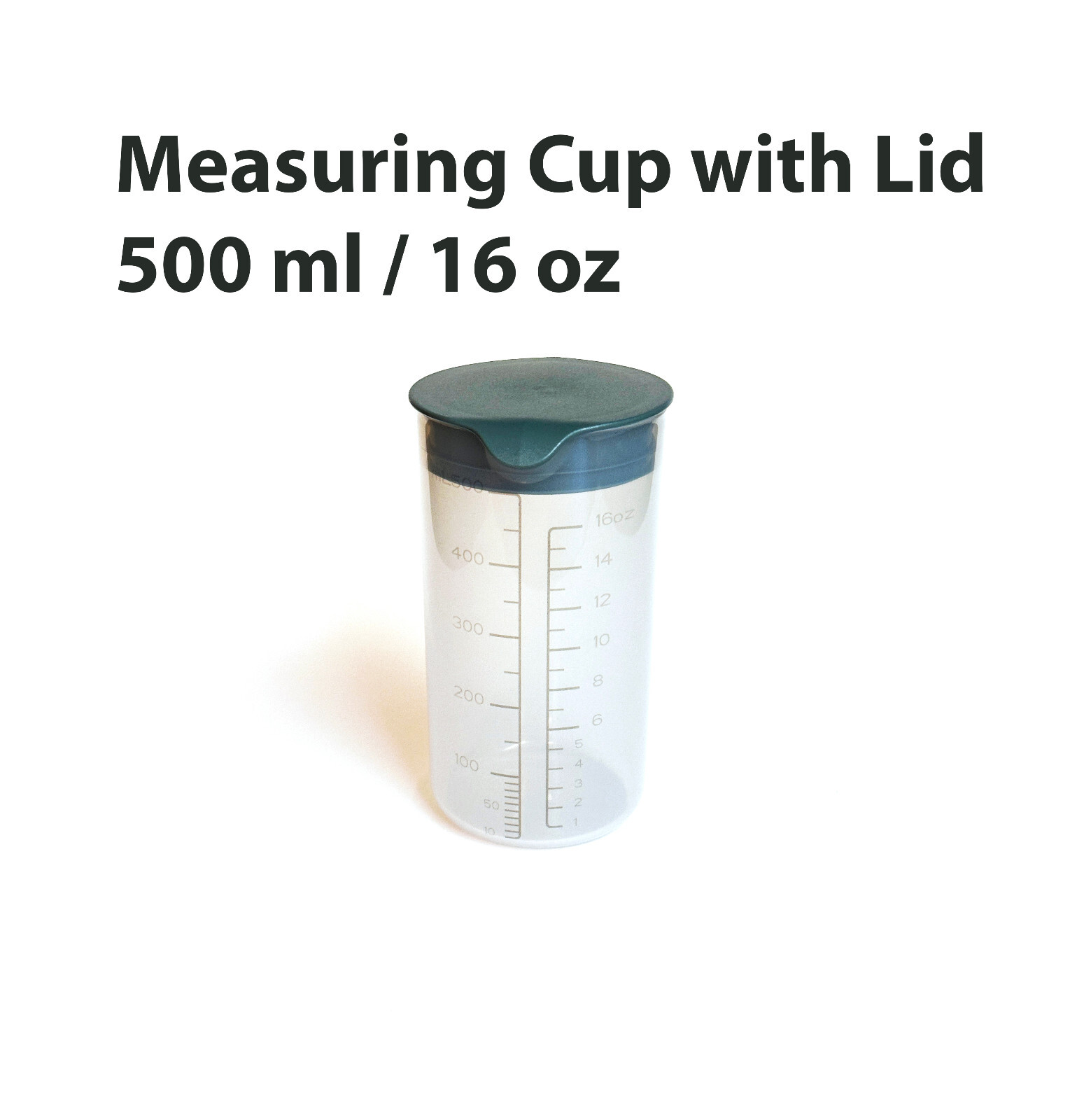 1 Measuring Cup with lid Ikea Standardmatt Cup Liquid Dry Bottle 16oz 500ml New gallery