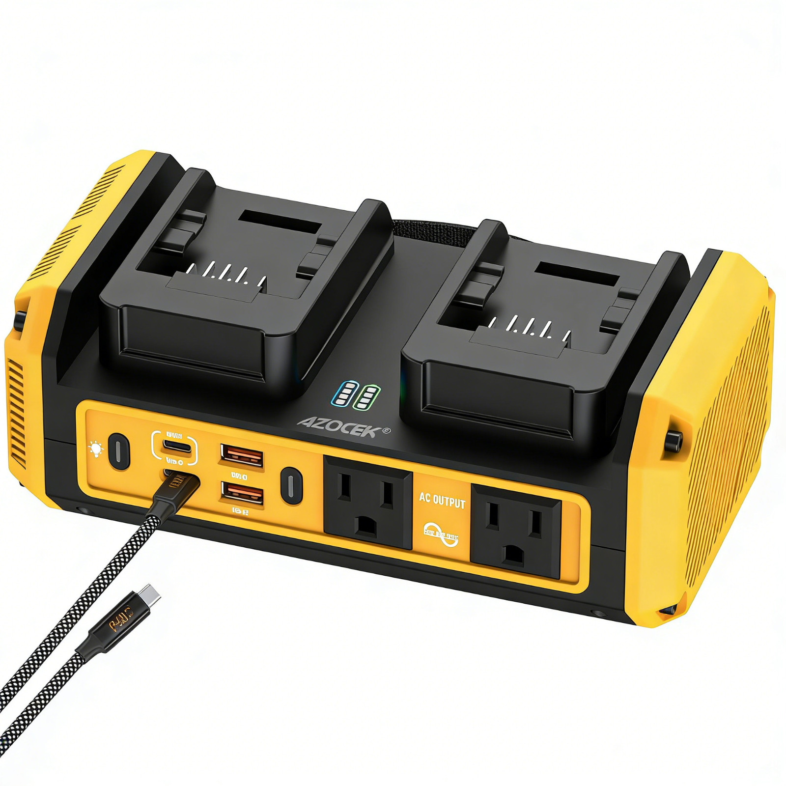 Voltage regulator 350W power Inverter Compatible with Dewalt 20v Battery gallery