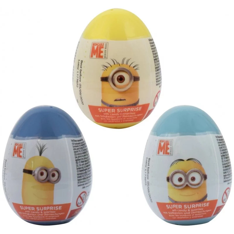 MINIONS yellow plastic Surprise egg with toy-Designs May Vary -Collector’s Item gallery