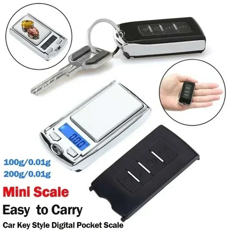1PC Portable Mini Digital Pocket Scales 100g 0.01g for Gold Sterling Jewelry Gra gallery