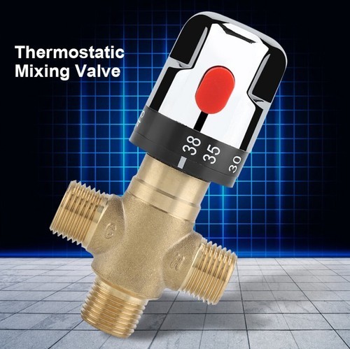 Thermostatic Mixing Valve Temperature Control Thermostat for Water Heater Faucet gallery