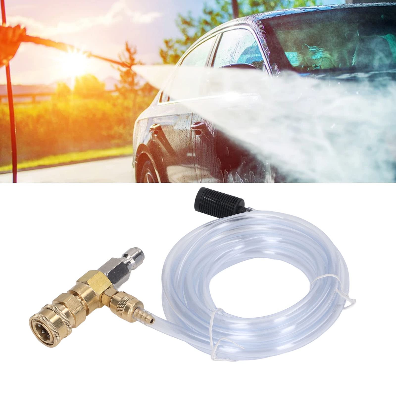 Brass Injector Kit High Pressure Washer for Pressure Washer 5000PSI Adjustabl... gallery