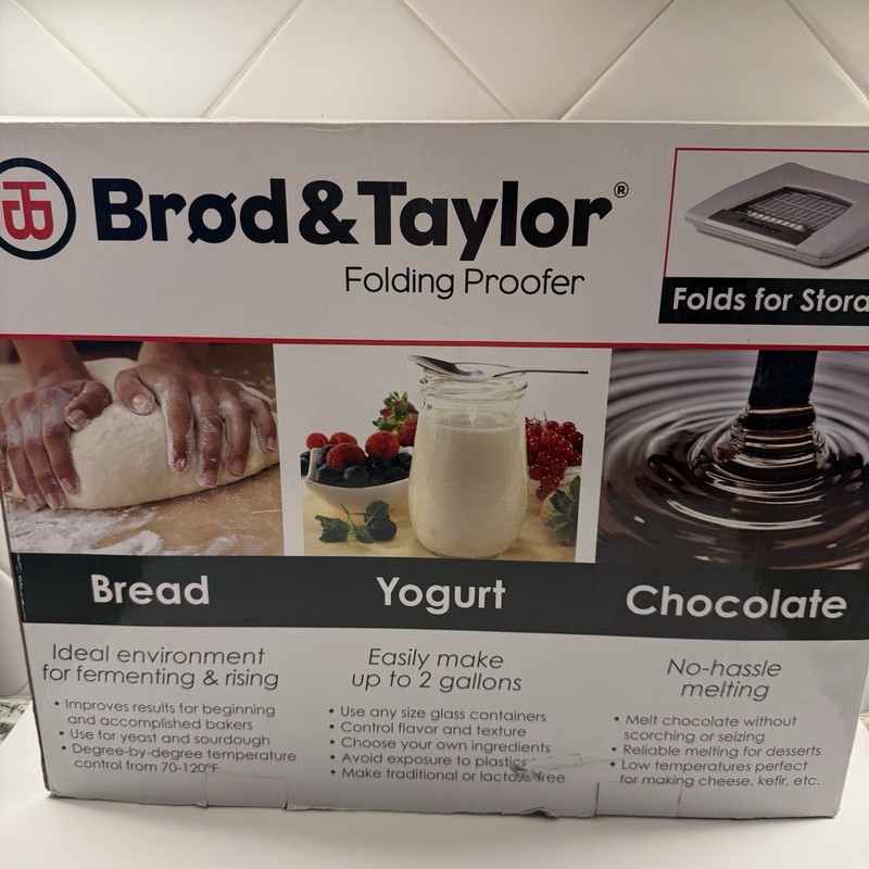 Brod & Taylor Folding Proofer (Model FP-101) Bread Yogurt Chocolate Self Storage gallery