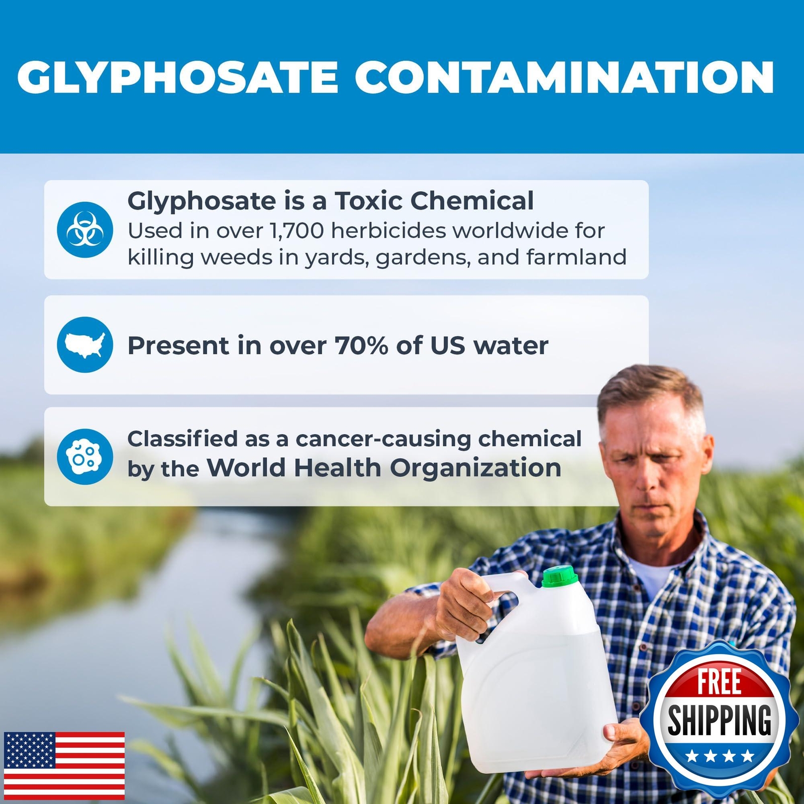 Safe Home® DIY Glyphosate Test Kit – Test for Toxic Herbicide (Glyphosate) in gallery