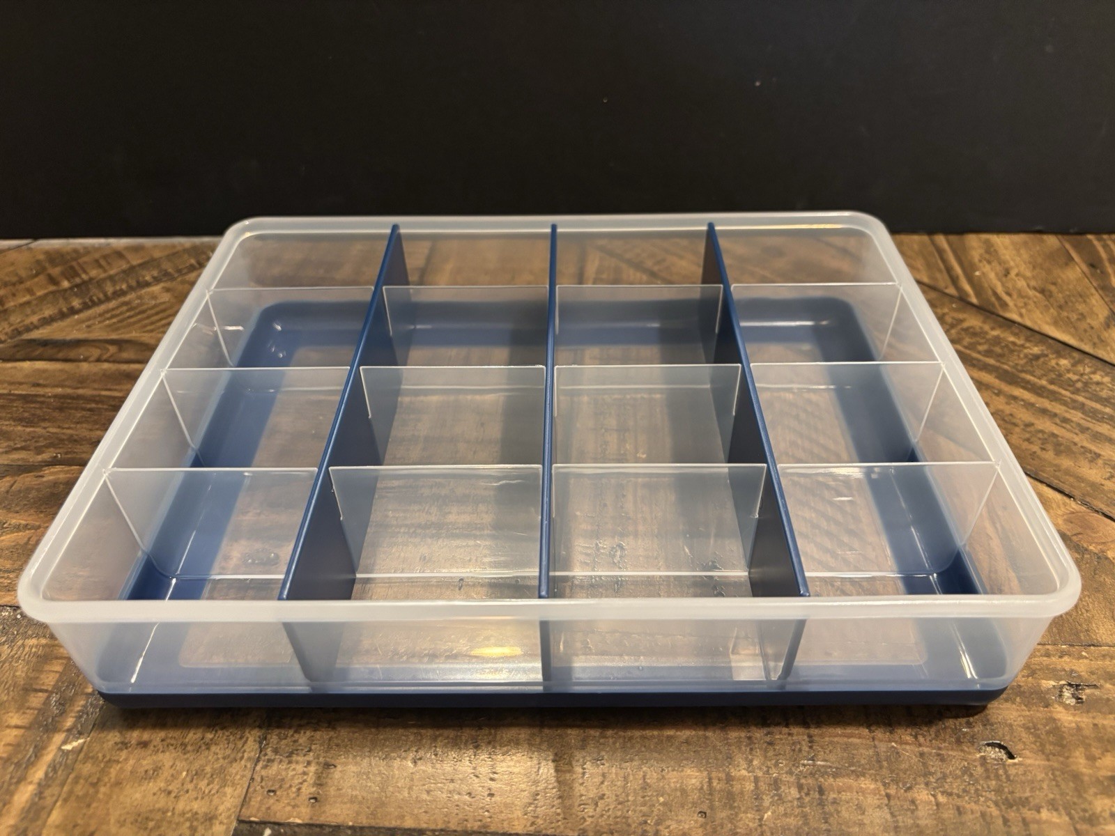 CWC Cook With Color On-the-Go Snack Box 16 Compartment Blue Food Storage Snackle gallery