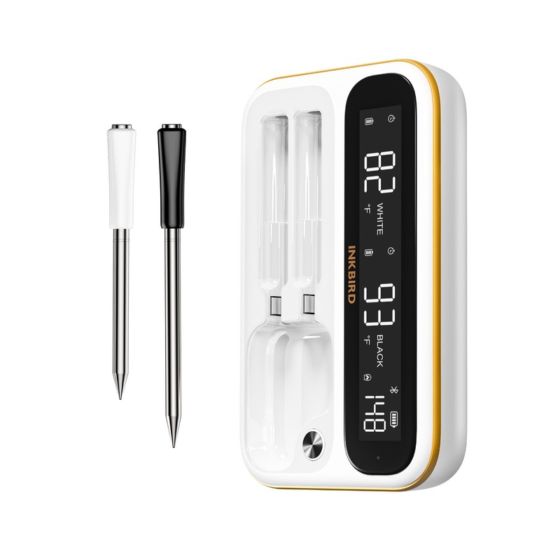 2/4 Probes Wireless BBQ Thermometer Inkbird Meat Cooking WiFi Bluetooth Control gallery